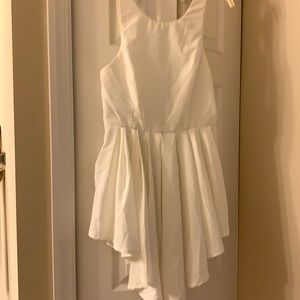 White romper never worn